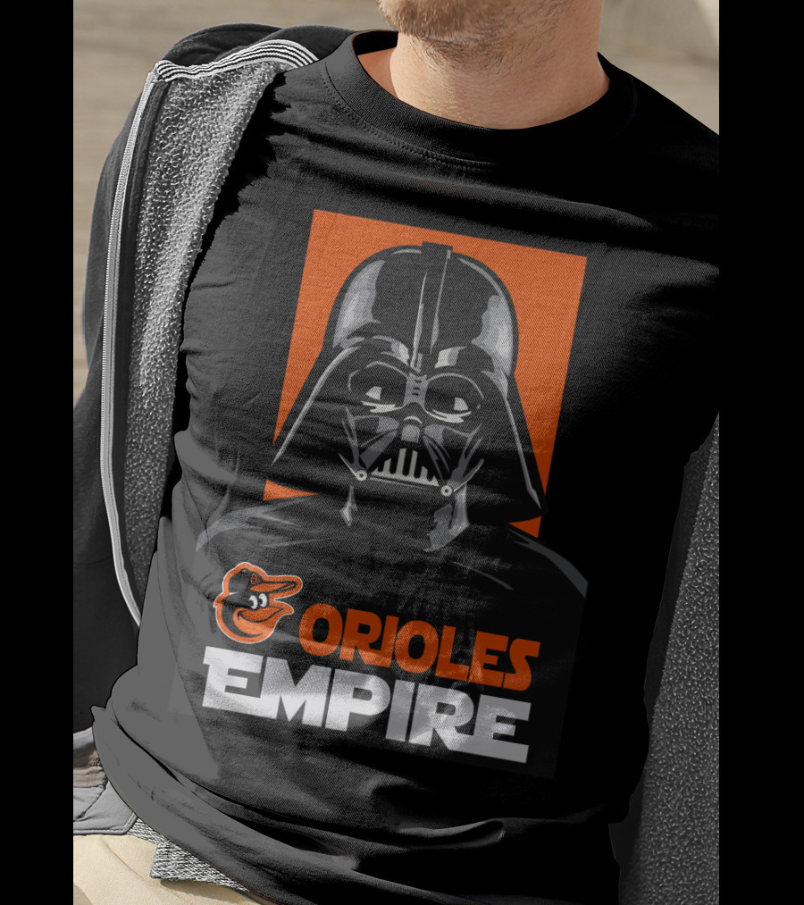 Orioles Empire Darth Vader Baltimore Orioles T-Shirt