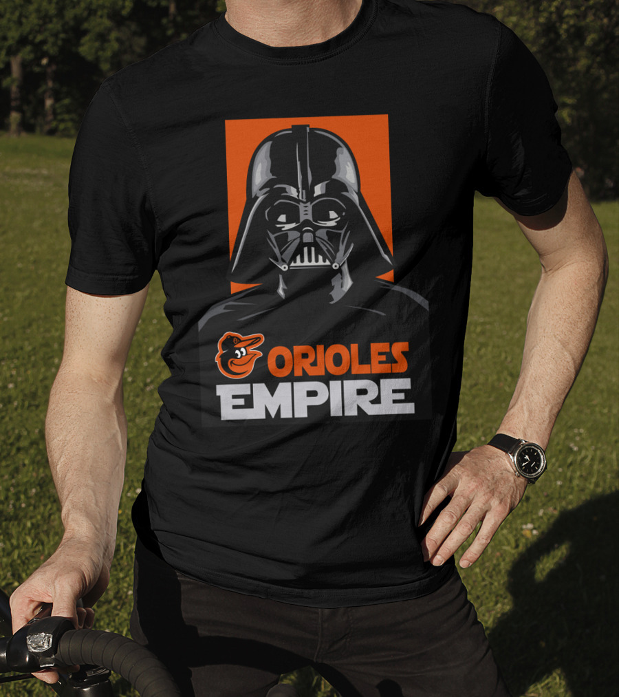 Orioles Empire Darth Vader Baltimore Orioles T-Shirt