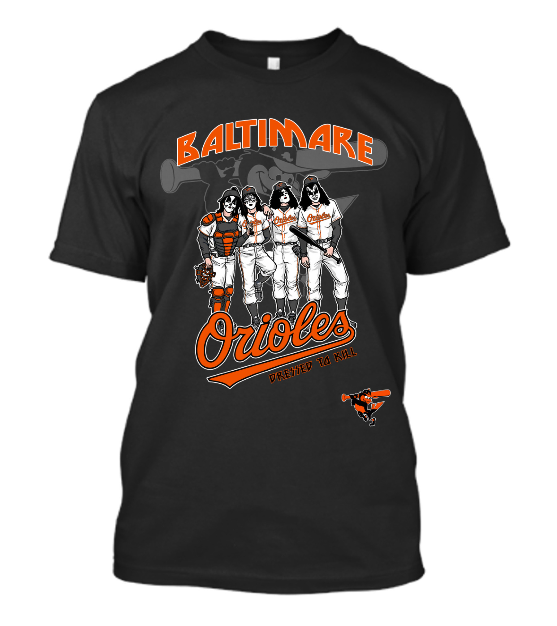 Baltimore Orioles Dressed To Kill T-Shirt