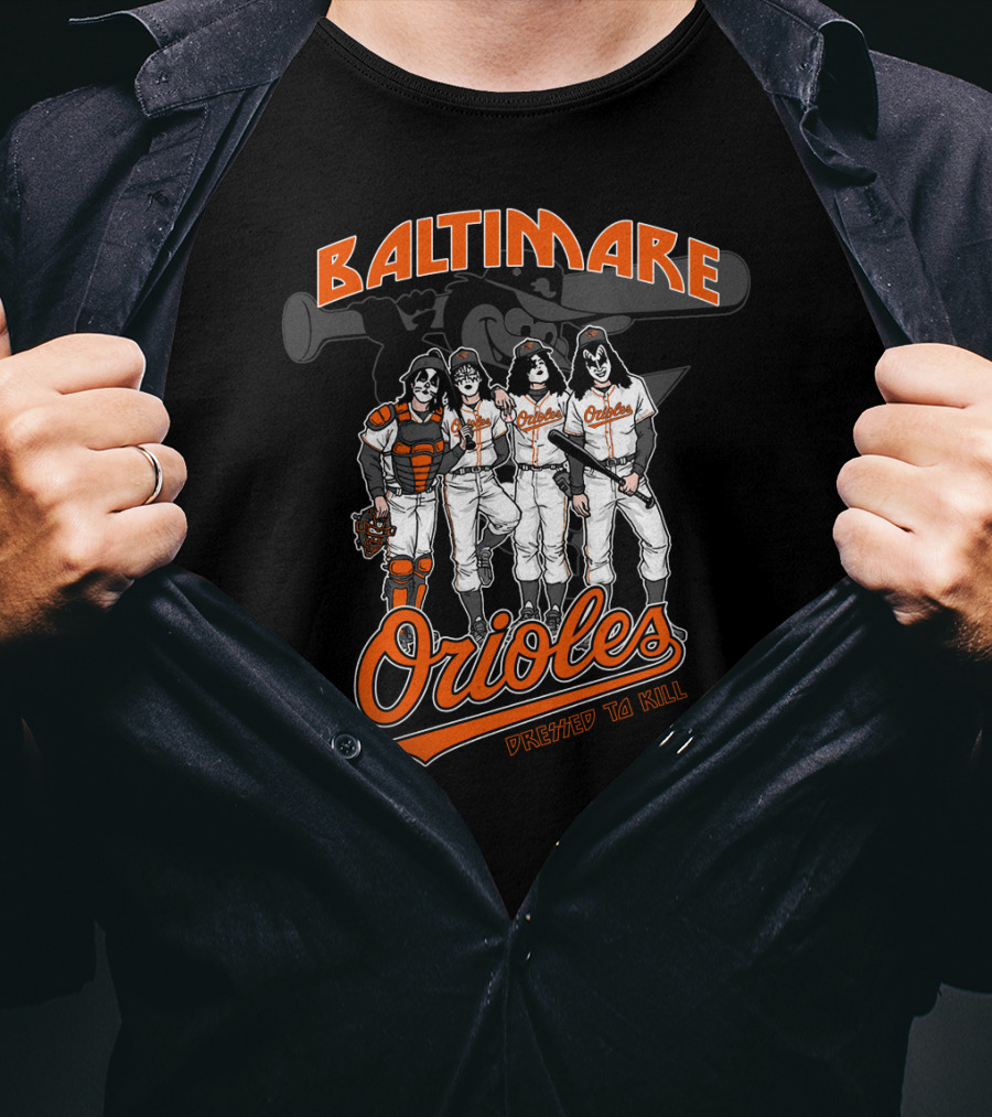 Baltimore Orioles Dressed To Kill T-Shirt