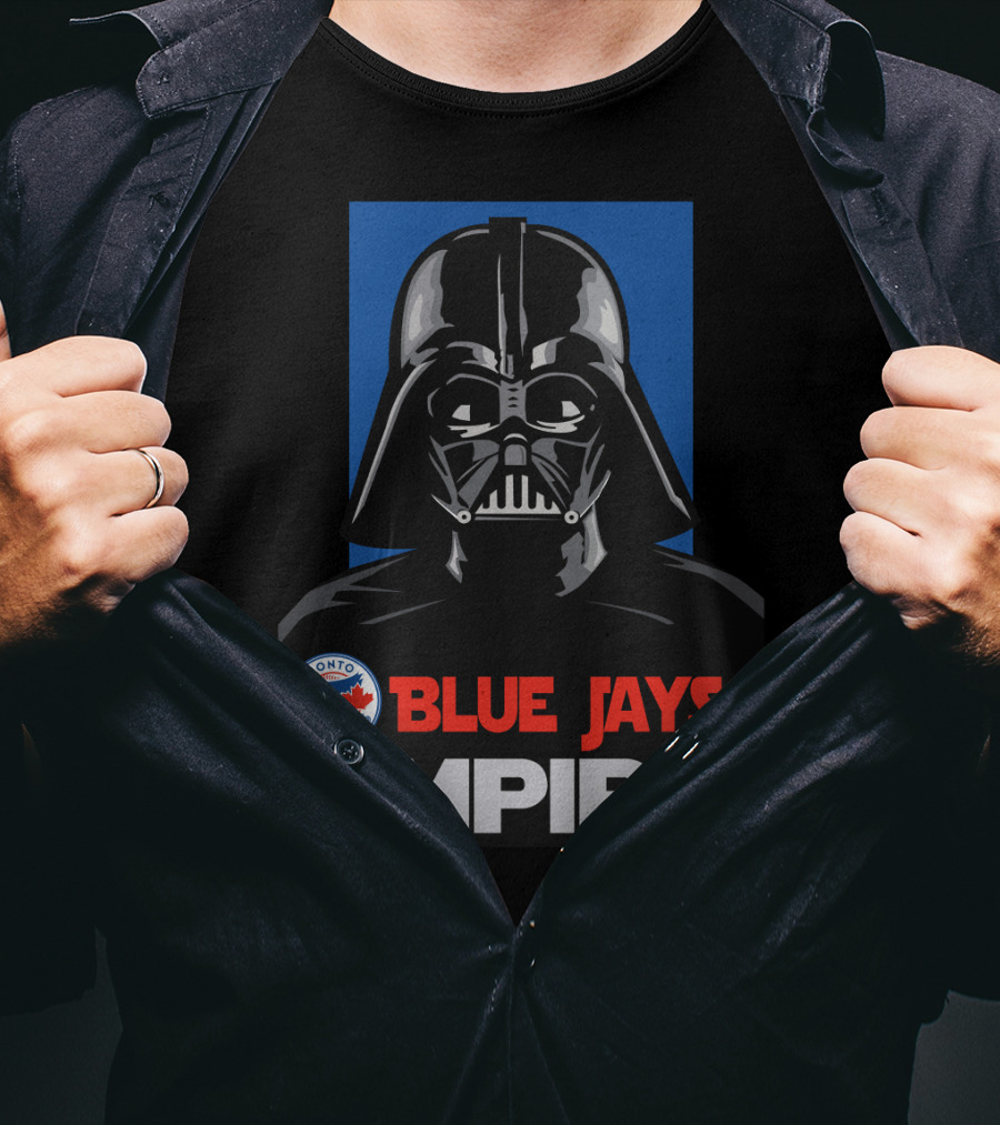 Toronto Blue Jays Darth Vader Blue Jays Empire T-Shirt