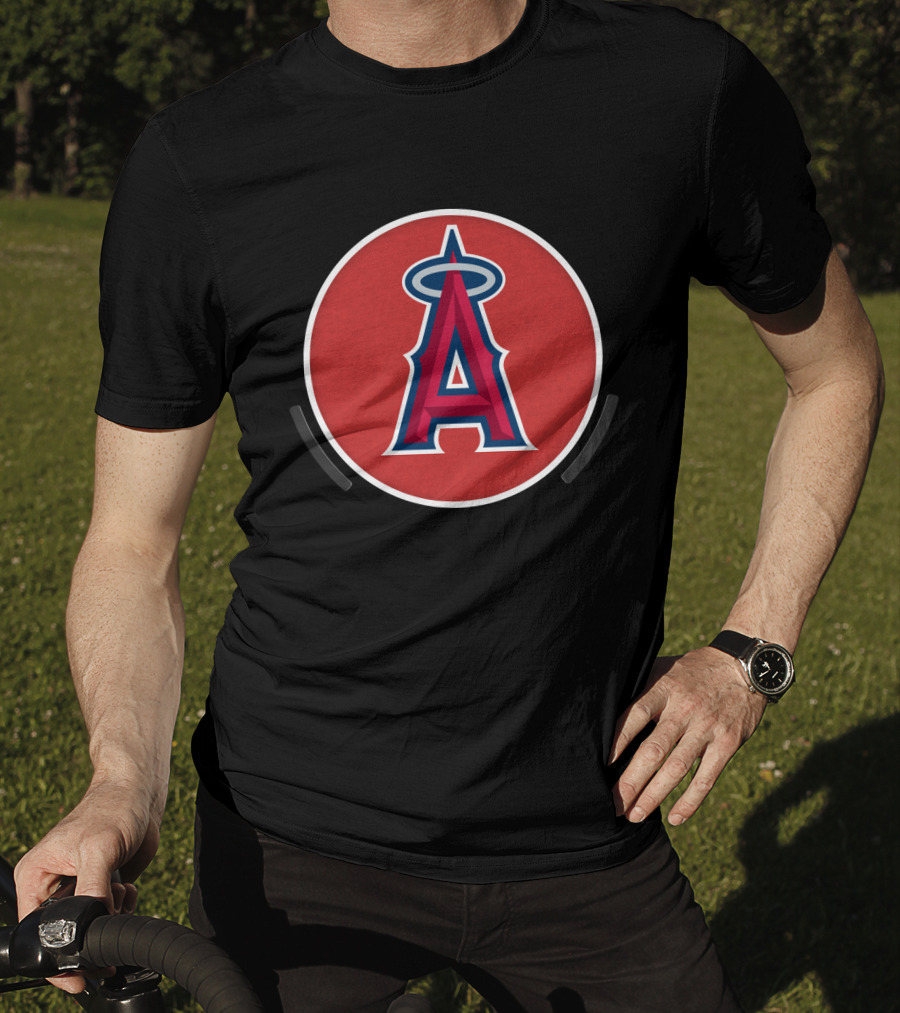 Los Angeles Angels Of Anaheim Red Halo T-Shirt