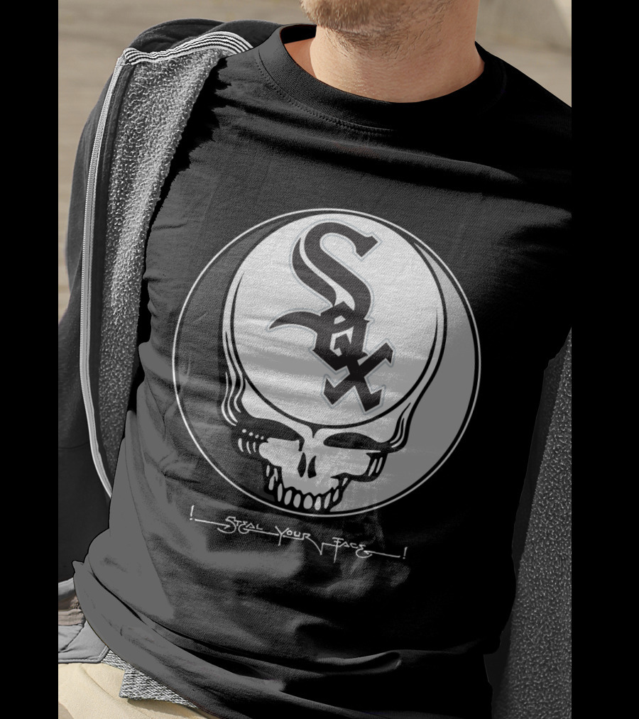 Grateful Dead Steal Your Face Chicago White Sox T-Shirt