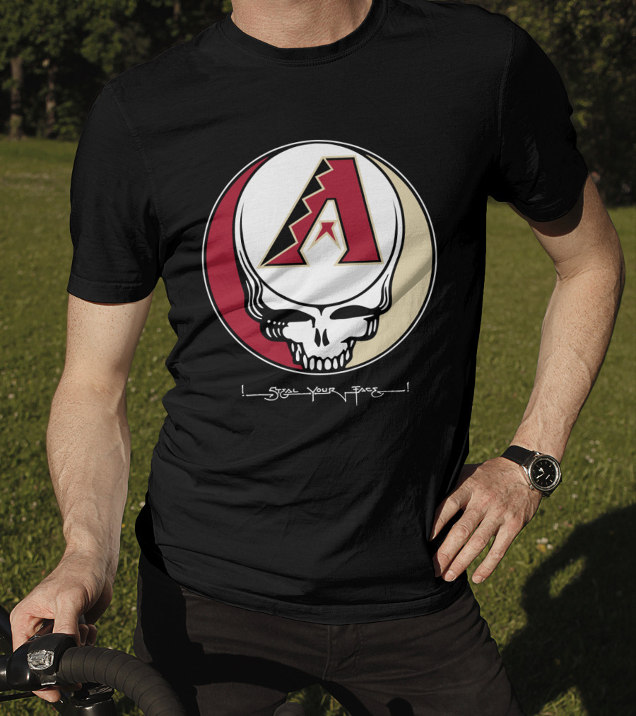 GRATEFUL DEAD Steal Your Face Arizona Diamondbacks T-Shirt