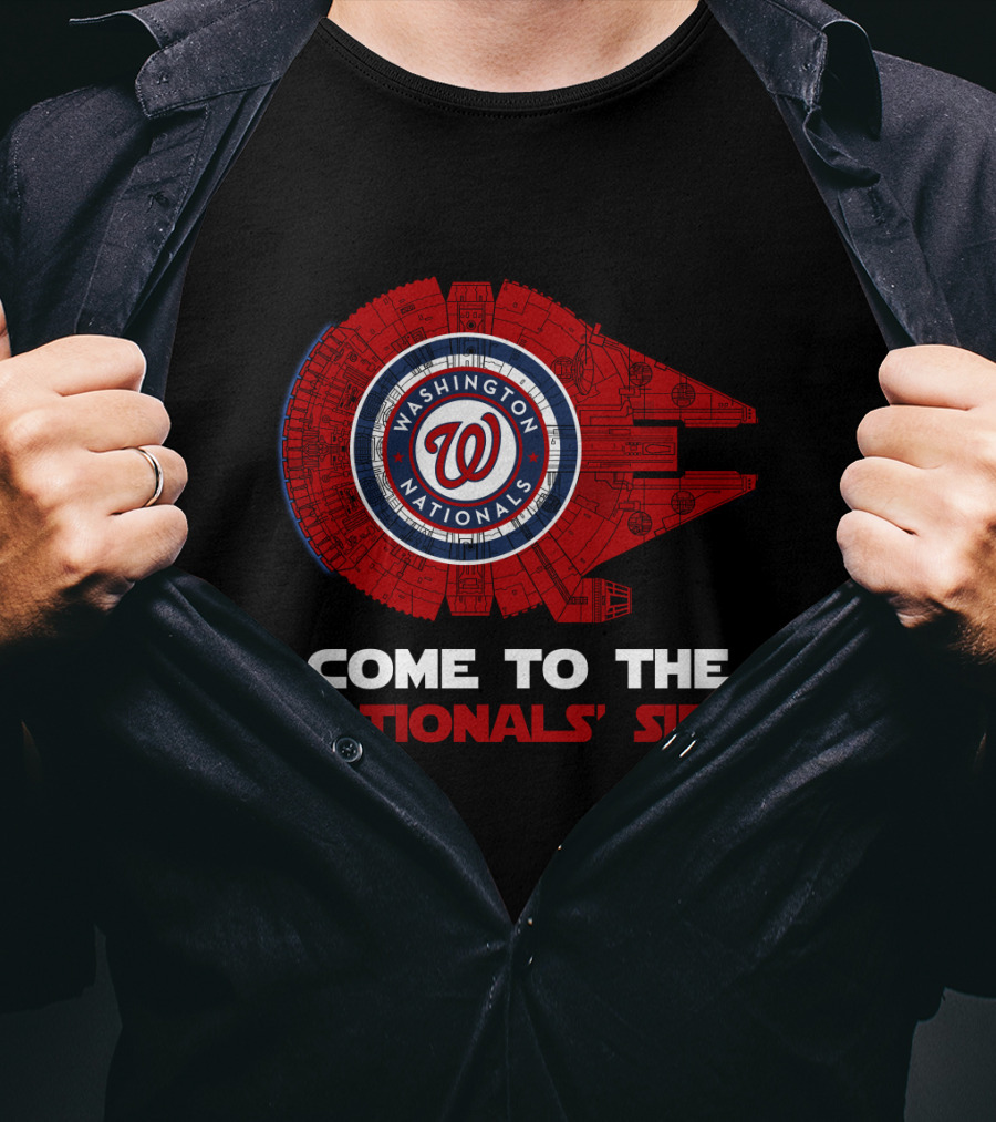 Washington Nationals Come To The Nationals' Side Millennium Falcon T-Shirt
