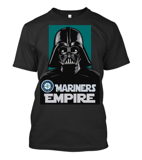 Seattle Mariners Darth Vader Empire T-Shirt