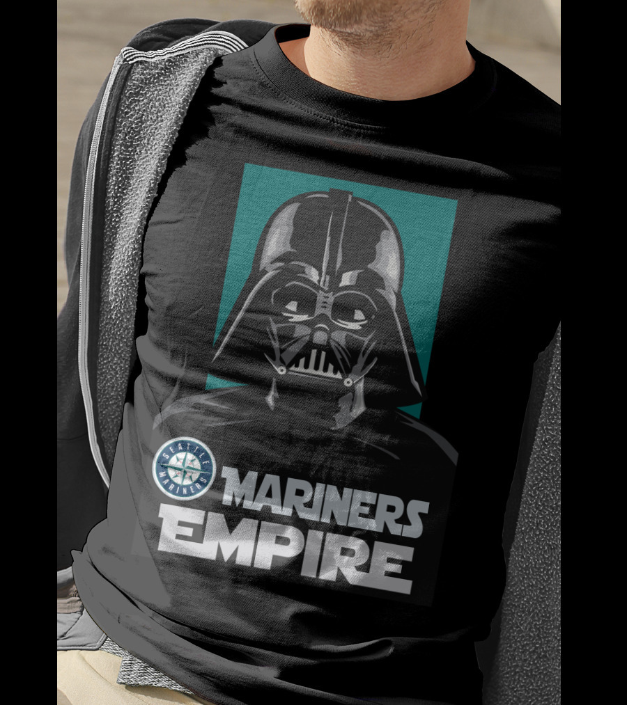 Seattle Mariners Darth Vader Empire T-Shirt
