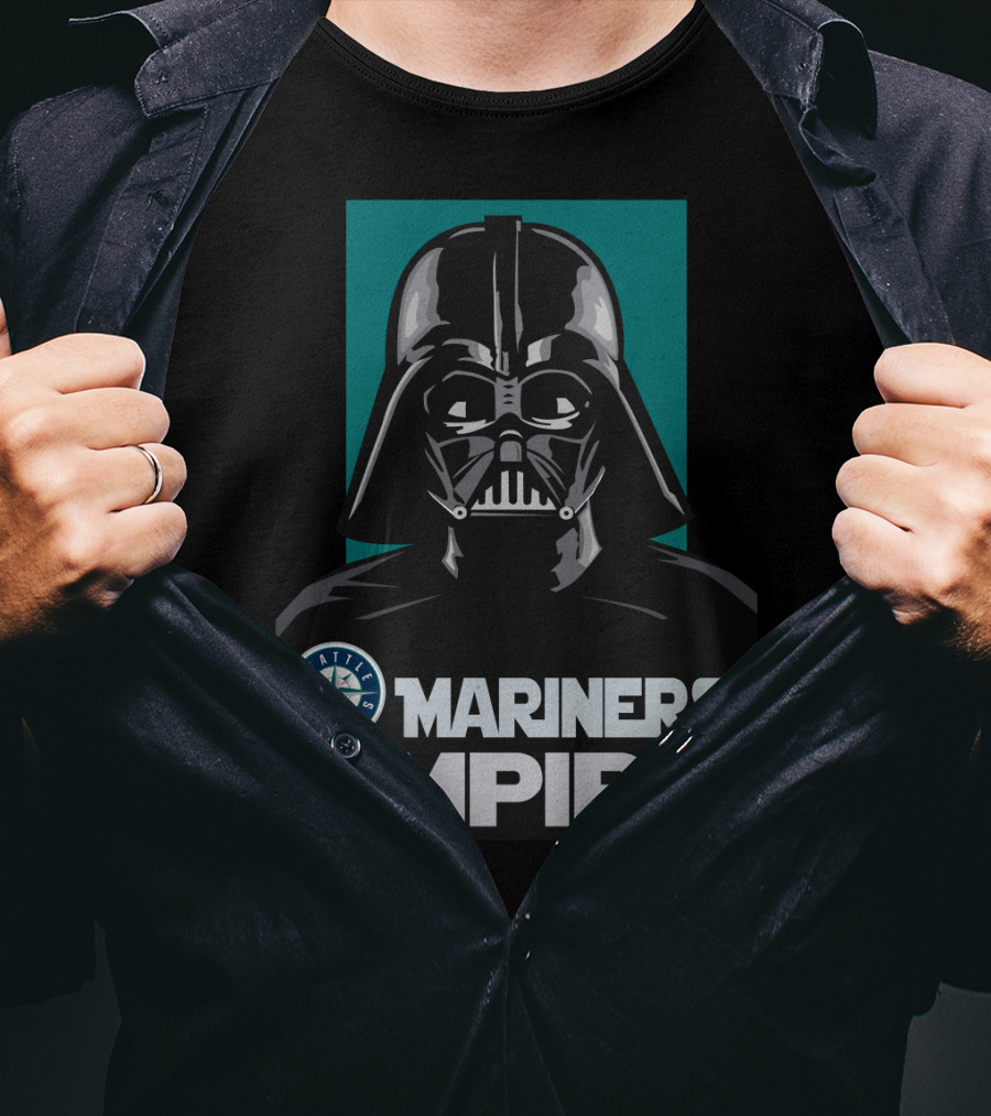 Seattle Mariners Darth Vader Empire T-Shirt