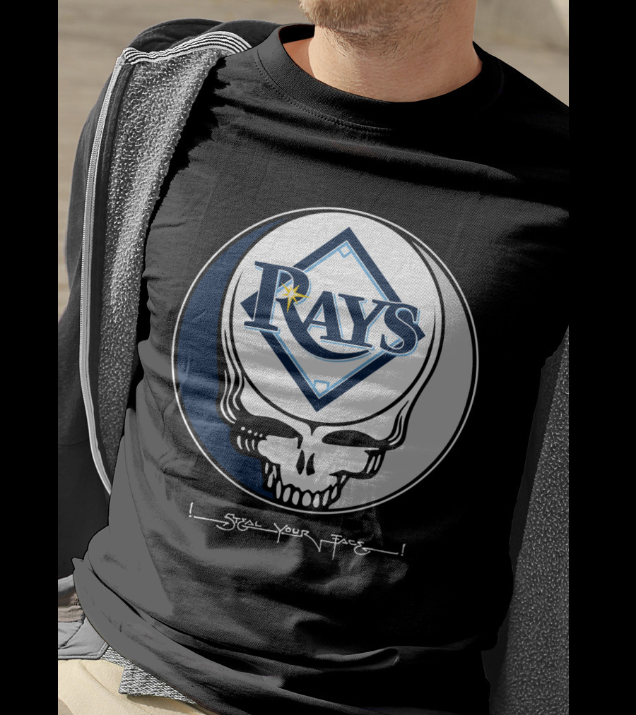 GRATEFUL DEAD Tampa Bay Rays Steal Your Face T-Shirt