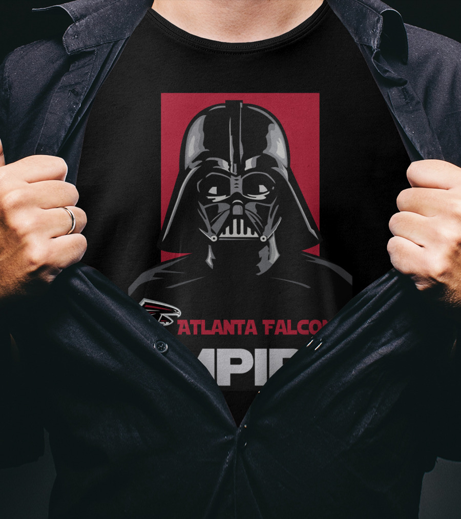 Atlanta Falcons Empire Darth Vader Falcons T-Shirt