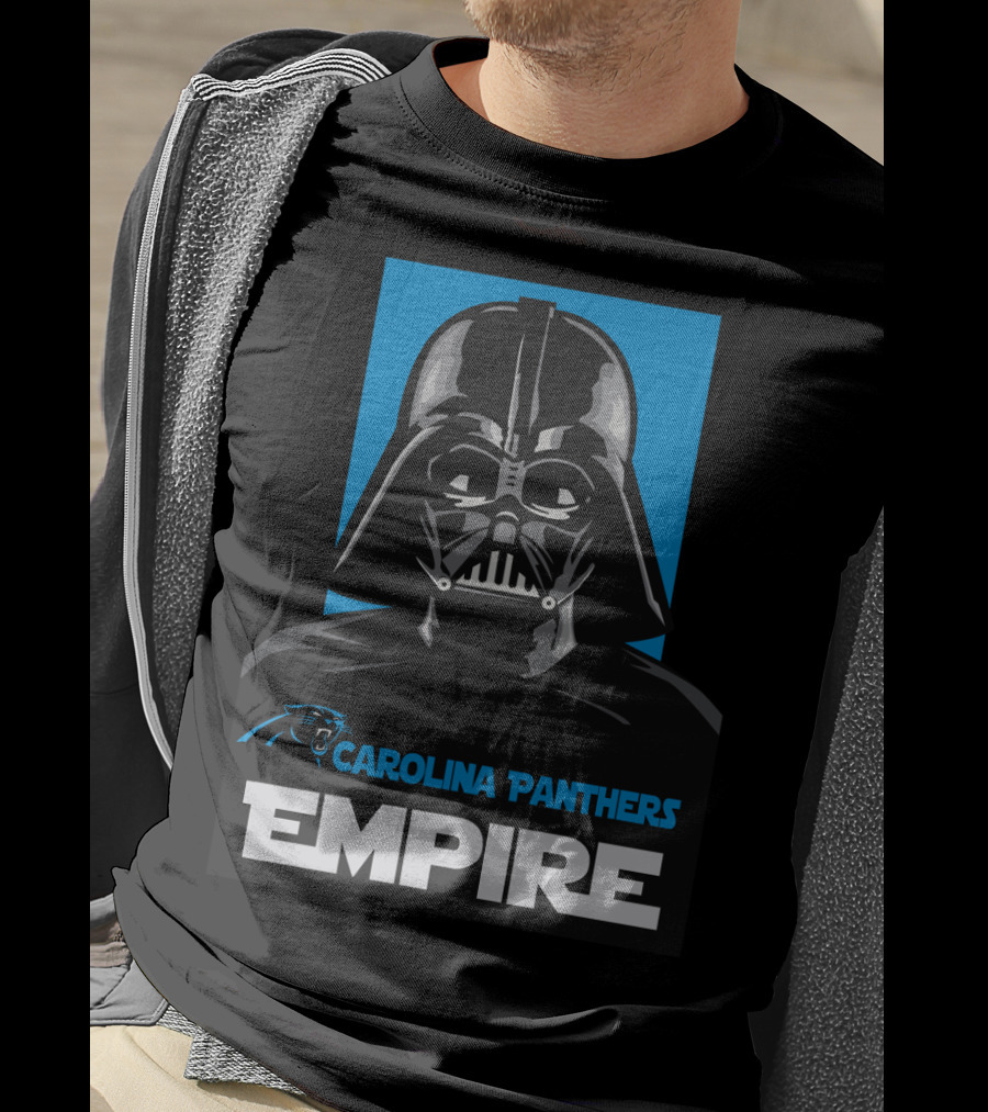 Carolina Panthers Darth Vader Empire T-Shirt