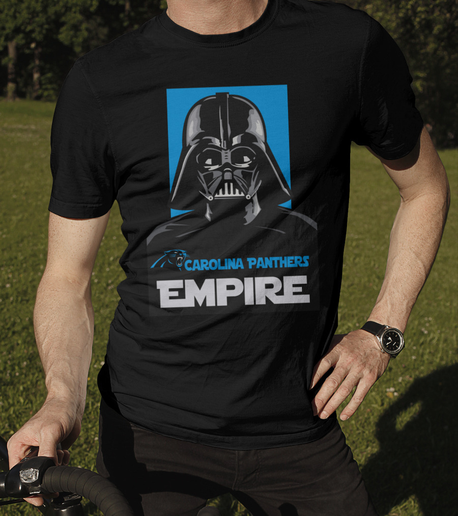 Carolina Panthers Darth Vader Empire T-Shirt