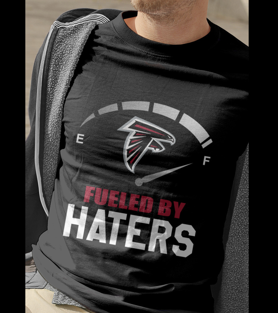 Atlanta Falcons Fueled By Haters Speedometer T-Shirt