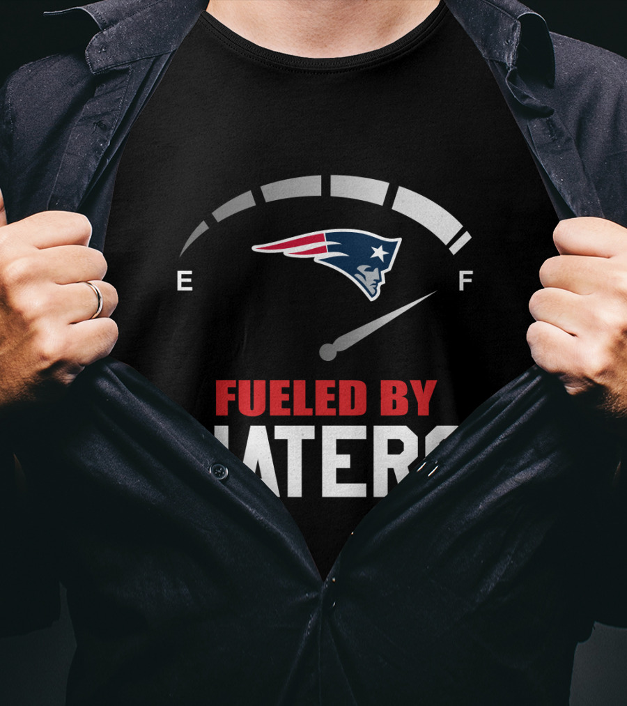 New England Patriots Fueled By Haters Gauge T-Shirt