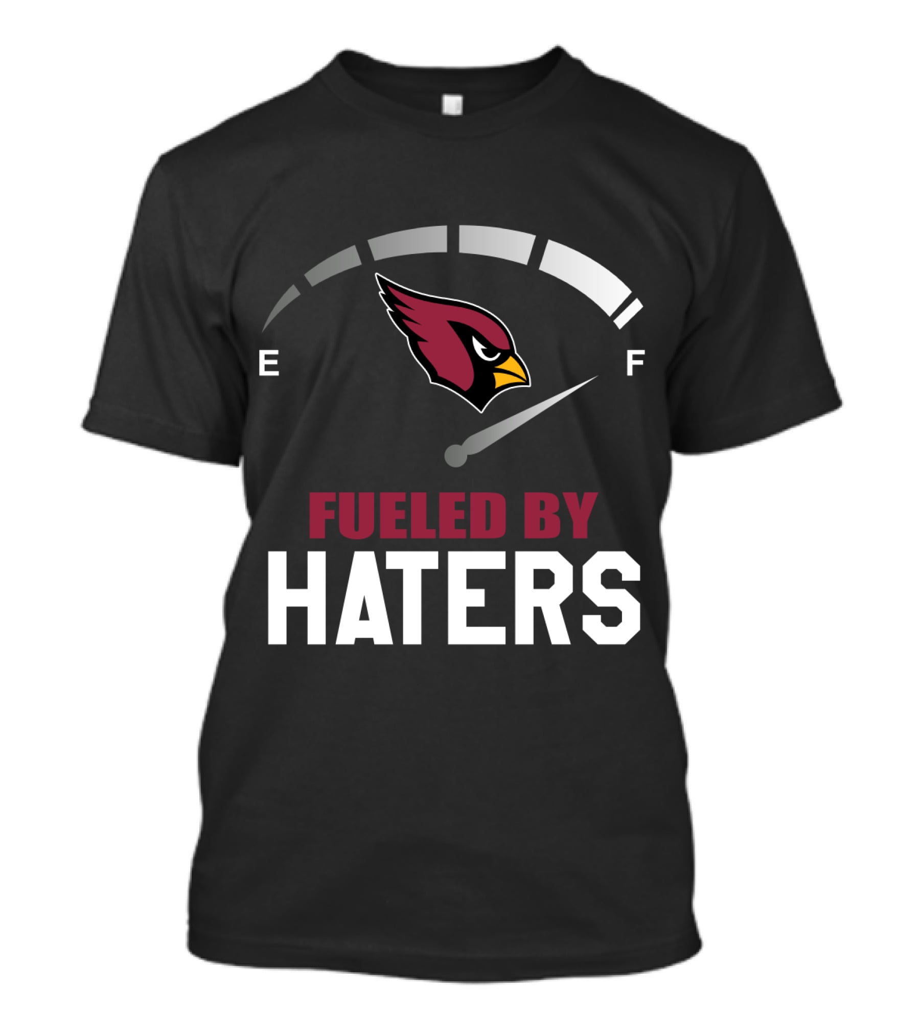 Arizona Cardinals Fueled By Haters Gauge Full T-Shirt