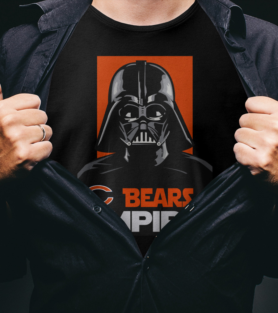 Chicago Bears Empire Darth Vader T-Shirt