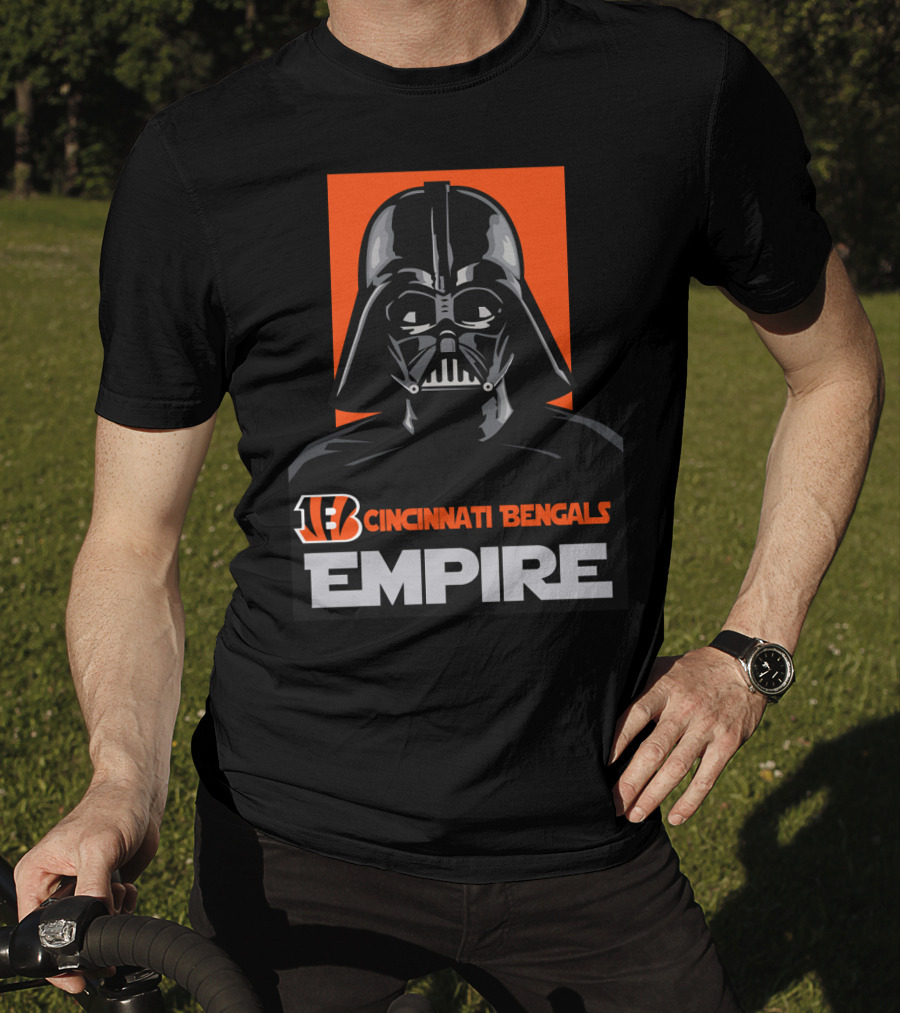 Cincinnati Bengals Darth Vader Empire T-Shirt