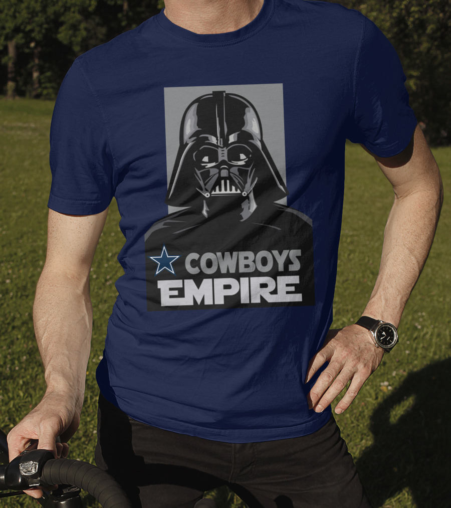 Cowboys Empire Darth Vader Star Wars Dallas Cowboys Star T-Shirt