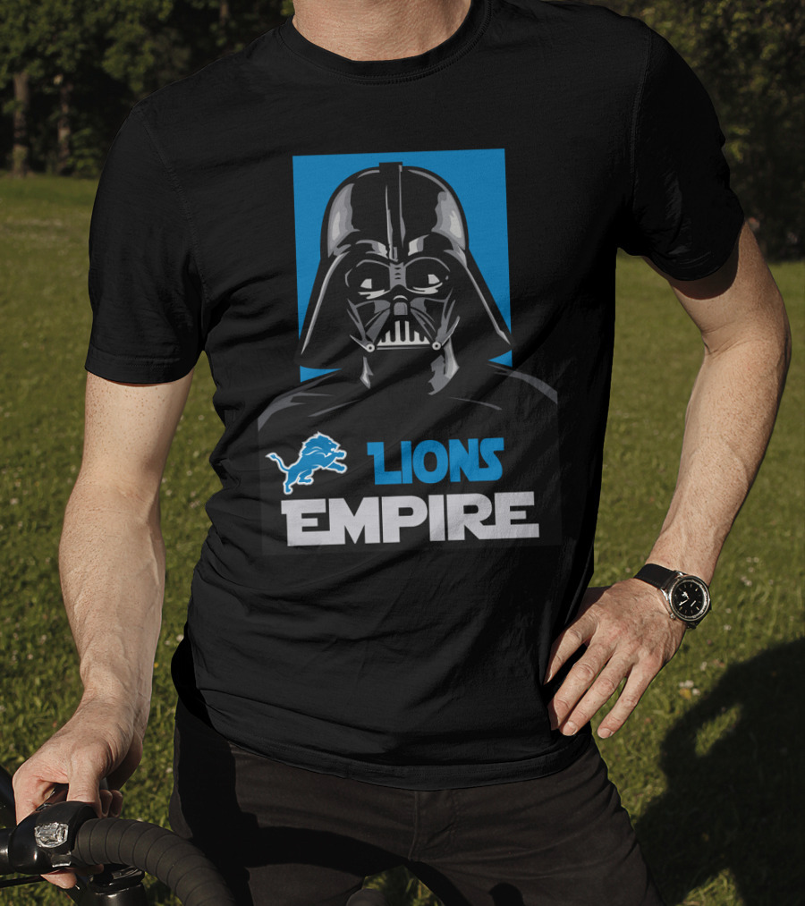 Lions Empire Darth Vader Detroit T-Shirt