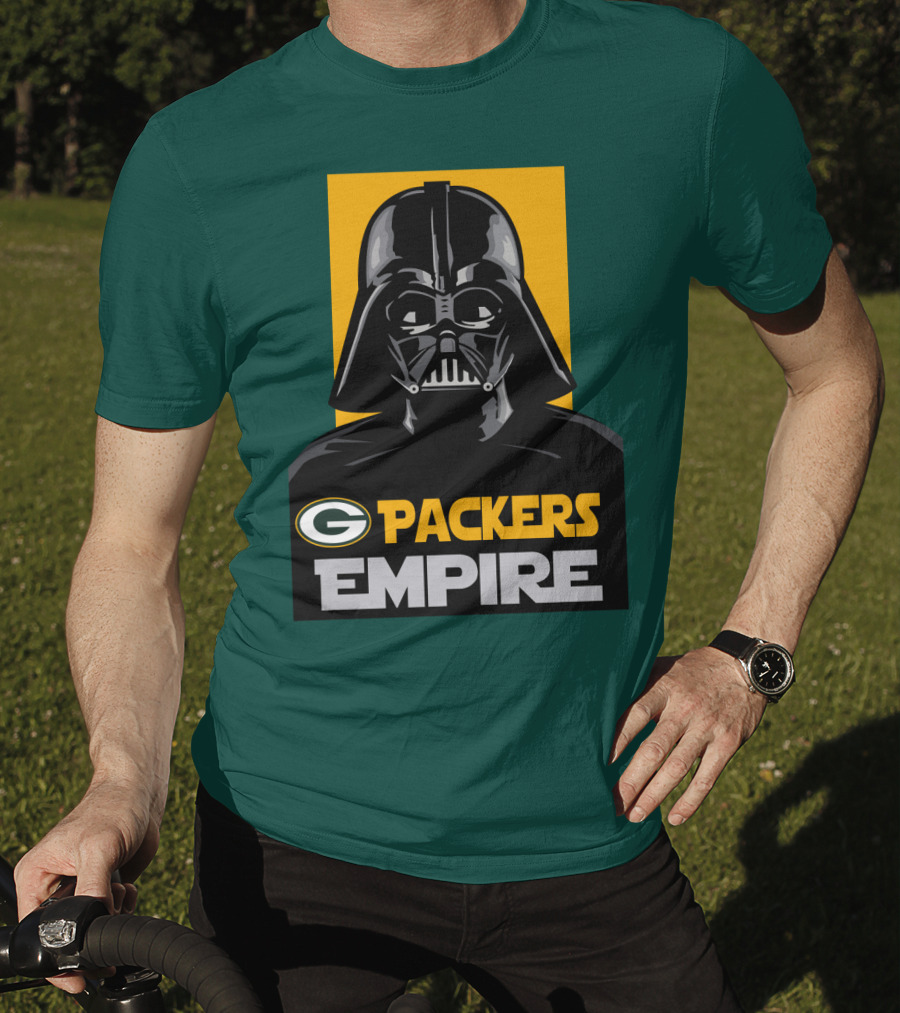 Packers Empire Darth Vader Green Bay T-Shirt
