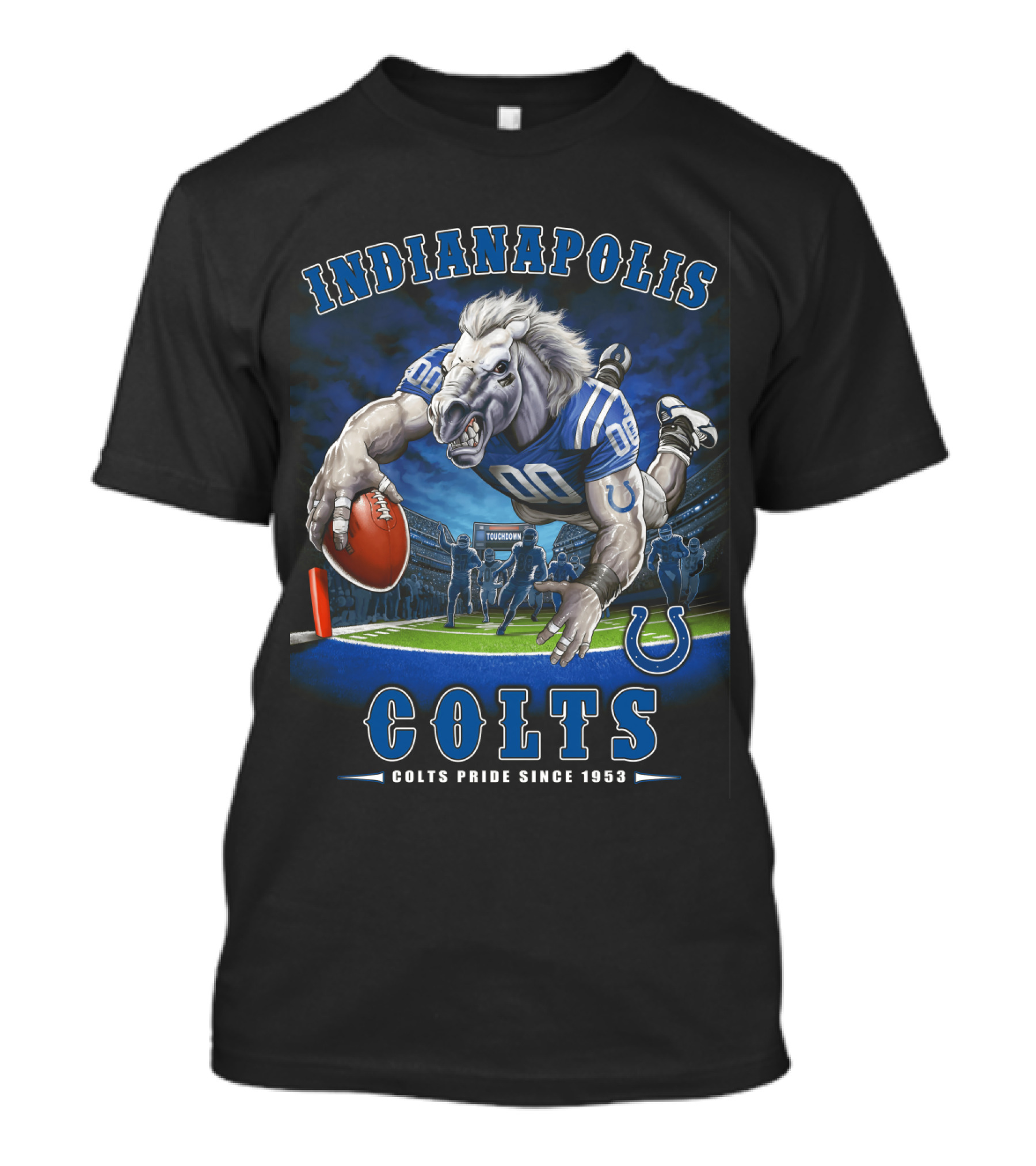 Indianapolis Colts Pride Since 1953 End Zone Touchdown Nfl T-Shirt