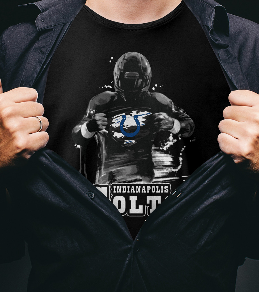 Indianapolis Colts Heroic Football Player Unveiling Team Spirit T-Shirt
