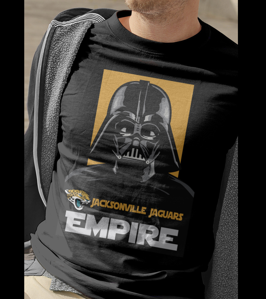 Jacksonville Jaguars Empire Darth Vader Fan T-Shirt
