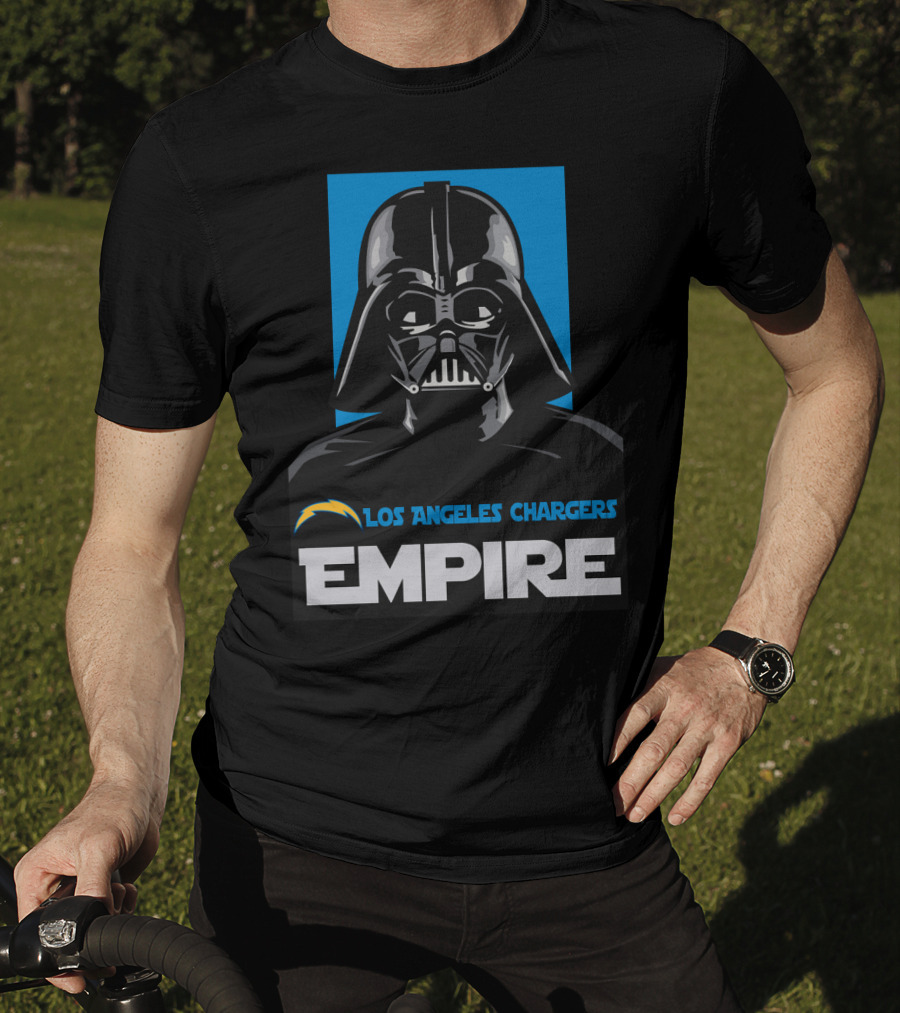 Los Angeles Chargers Empire Darth Vader T-Shirt