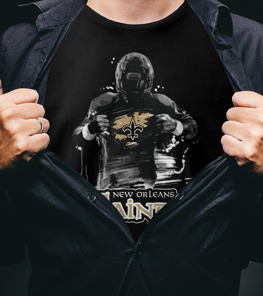 New Orleans Saints Football Hero Fleur-De-Lis T-Shirt
