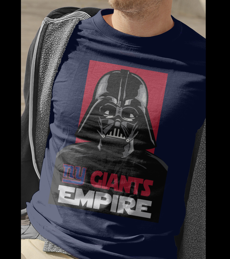 Ny Giants Empire Darth Vader T-Shirt