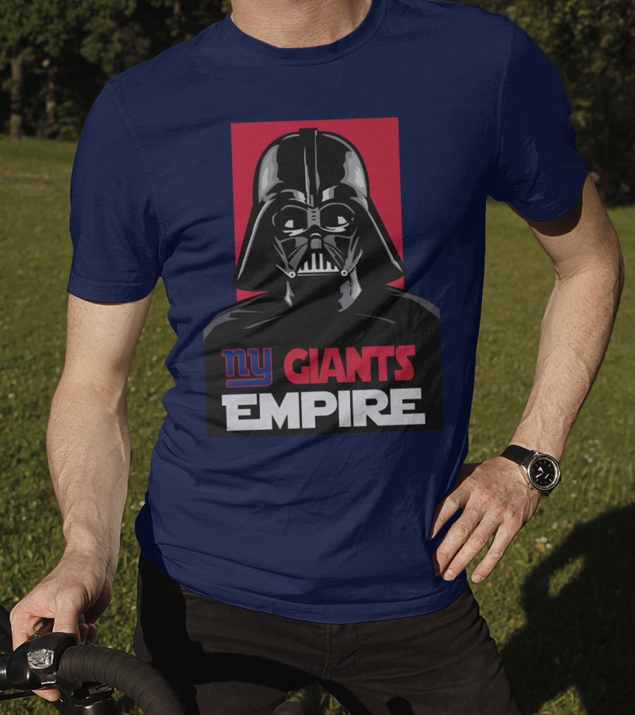 Ny Giants Empire Darth Vader T-Shirt