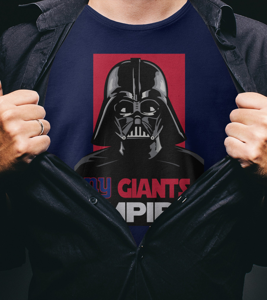 Ny Giants Empire Darth Vader T-Shirt