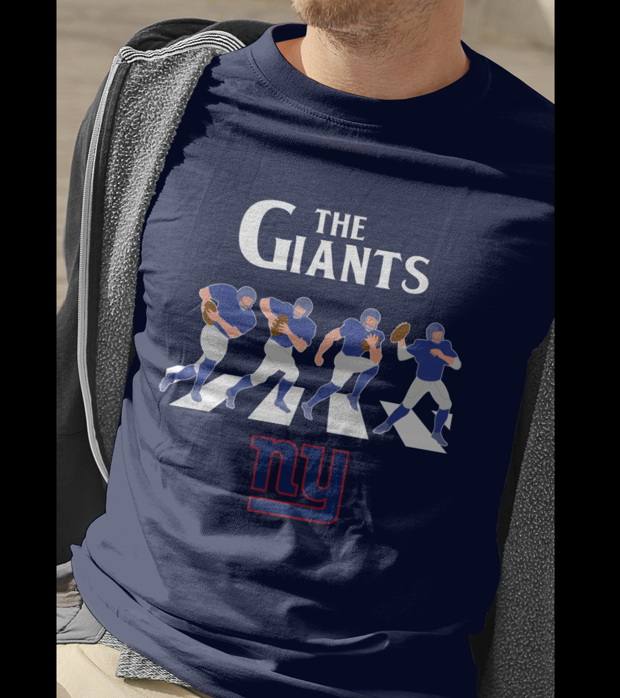 The Giants Ny Football Players Abbey Road T-Shirt