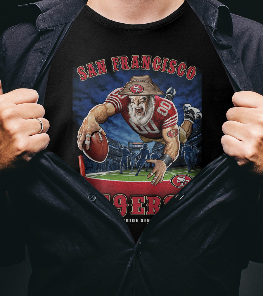 San Francisco 49ers 49ers Pride Since 1946 Touchdown Nfl T-Shirt