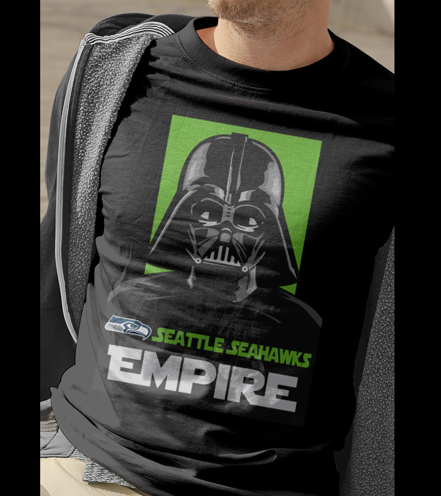 Seattle Seahawks Empire Darth Vader T-Shirt