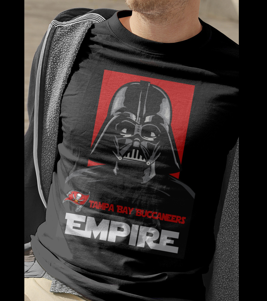 Tampa Bay Buccaneers Darth Vader Empire T-Shirt