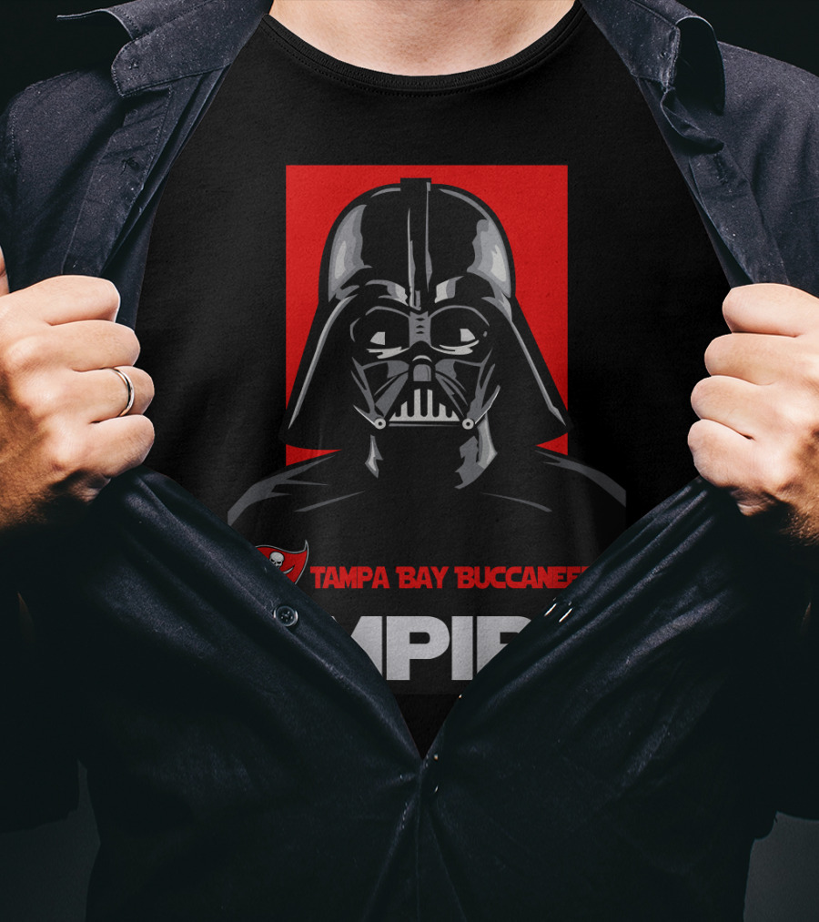 Tampa Bay Buccaneers Darth Vader Empire T-Shirt