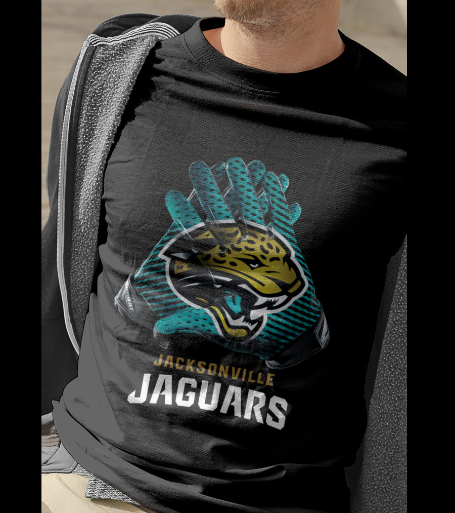 Jacksonville Jaguars Nfl Gloves Football Fan Gear T-Shirt