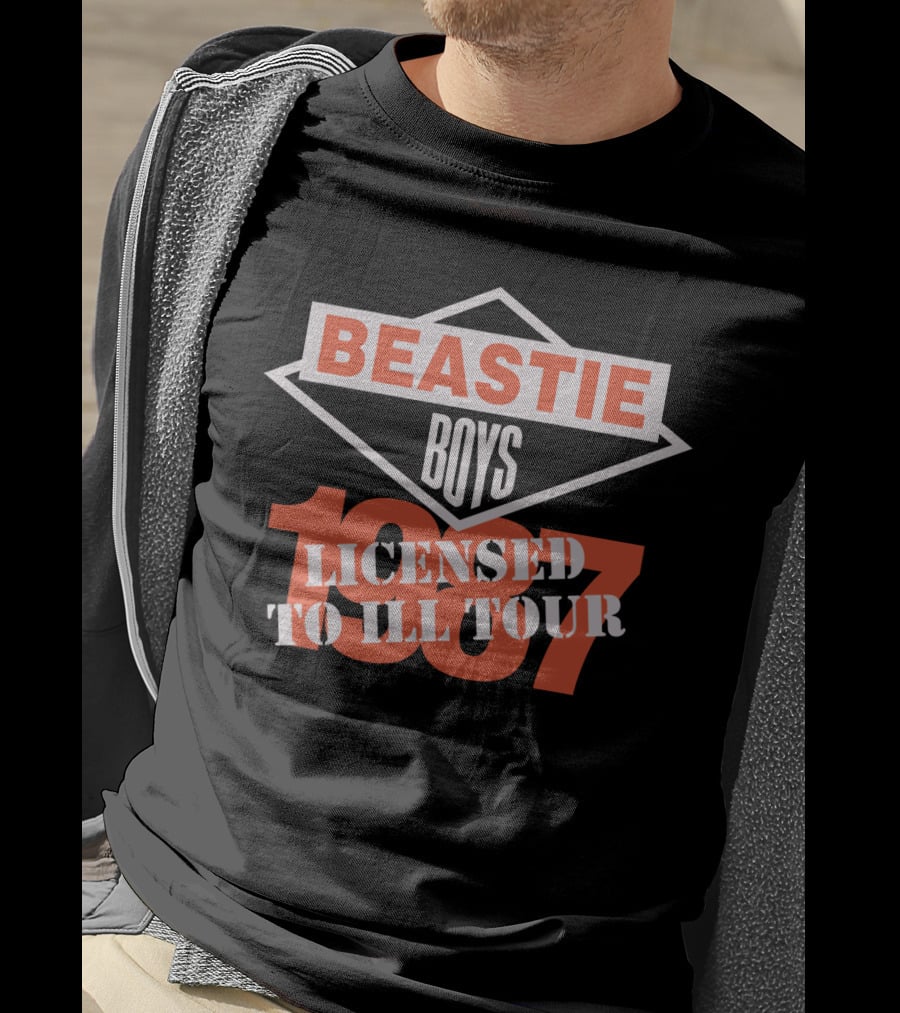 Beastie Boys Licensed To Ill 1987 Tour T-Shirt