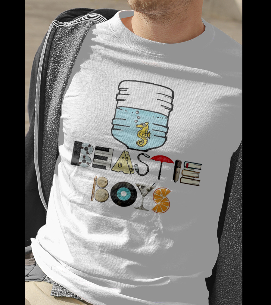 Beastie Boys Record Books Citrus Water Cooler Seahorse Umbrella Martini T-Shirt