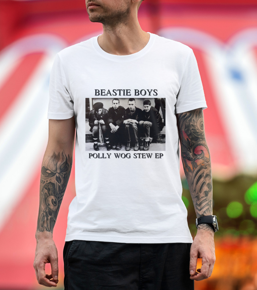 Beastie Boys Polly Wog Stew EP Group Photo T-Shirt