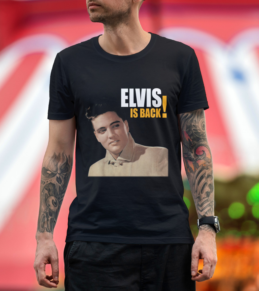 EVPL 01 ELVIS IS BACK T-Shirt