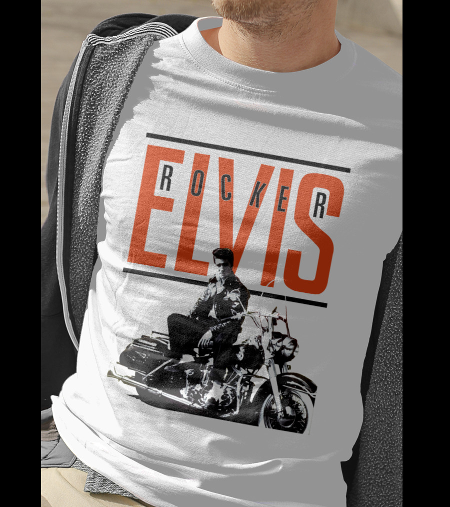 ELVIS Rocker Motorcycle T-Shirt