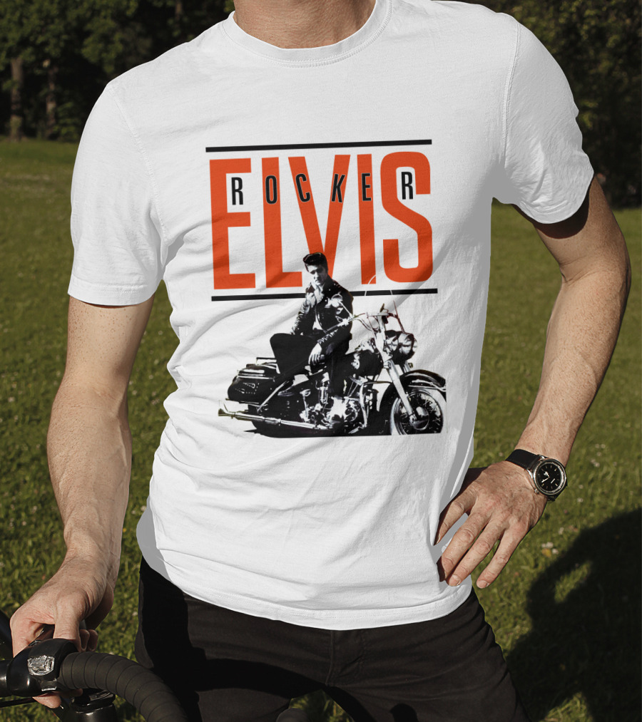ELVIS Rocker Motorcycle T-Shirt