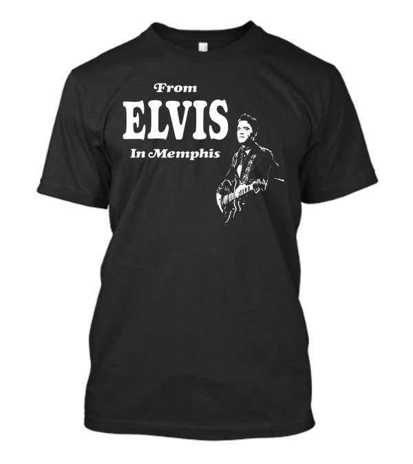 Elvis Presley From Elvis In Memphis Guitar Performance T-Shirt