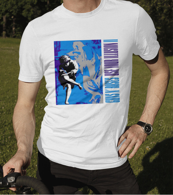 Guns N' Roses Use Your Illusion II Blue Cover T-Shirt