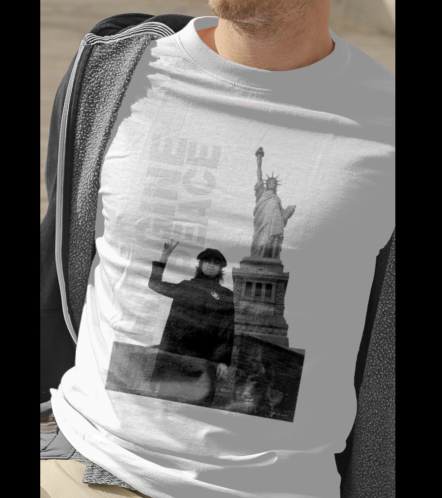 Imagine Peace Liberty Statue JLN 08 T-Shirt