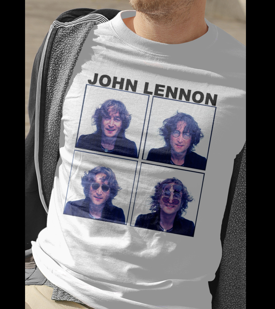 John Lennon Photographic Portrait Series T-Shirt