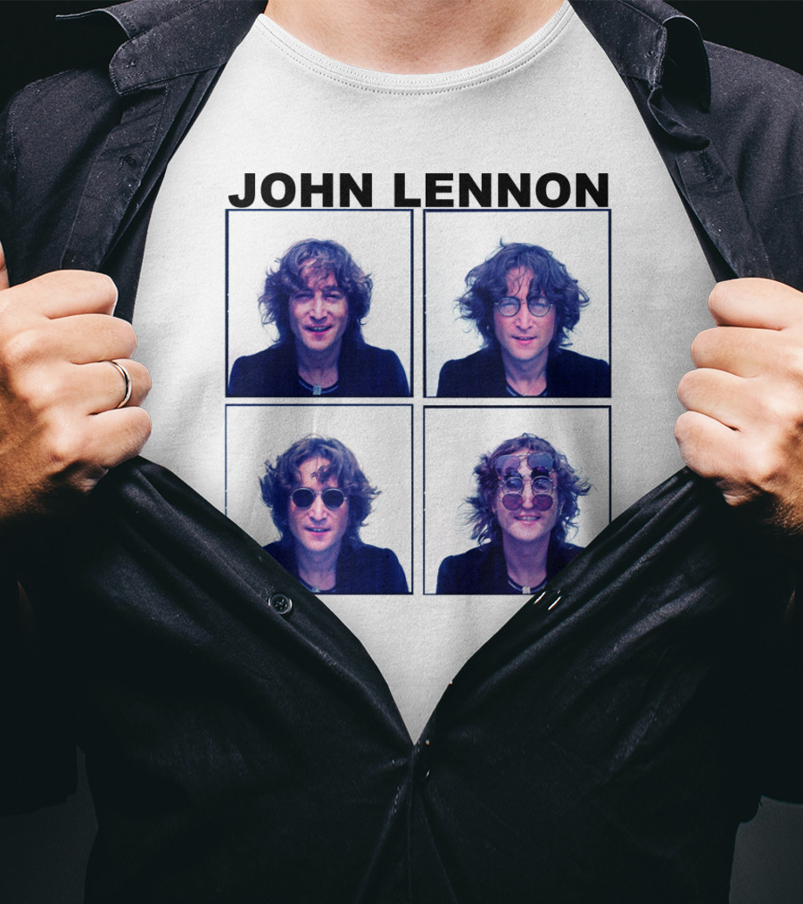 John Lennon Photographic Portrait Series T-Shirt