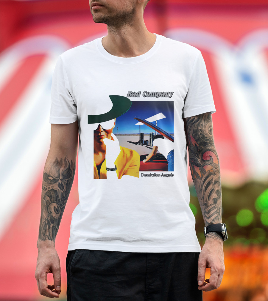 Bad Company Desolation Angels Album Cover T-Shirt